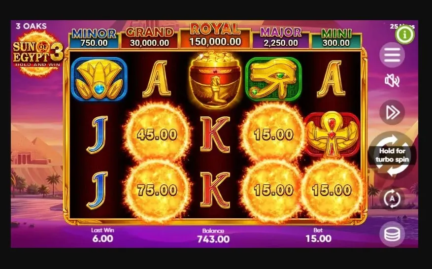 sun of egypt 3 slot